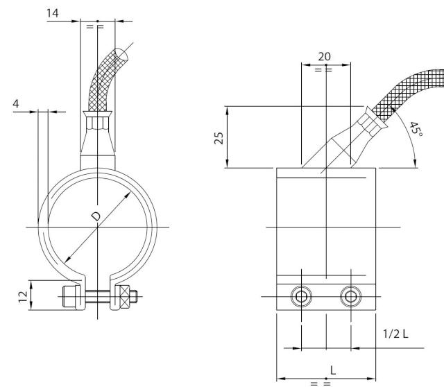 Stainless Steel Nozzle Heaters