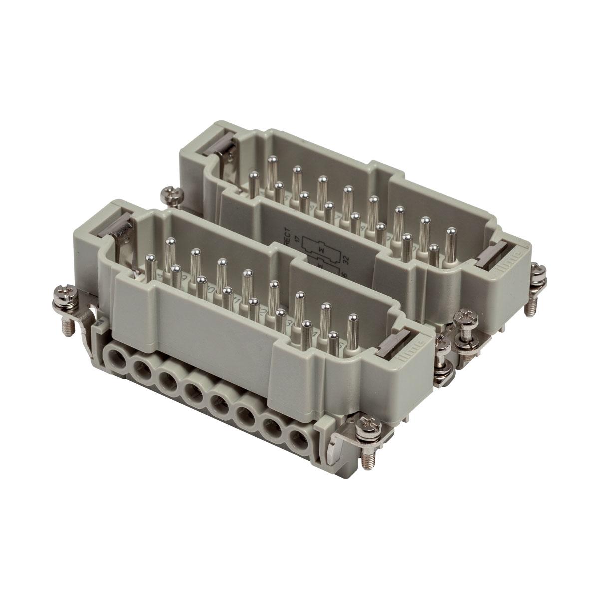 Male Insert, Screw Terminals 