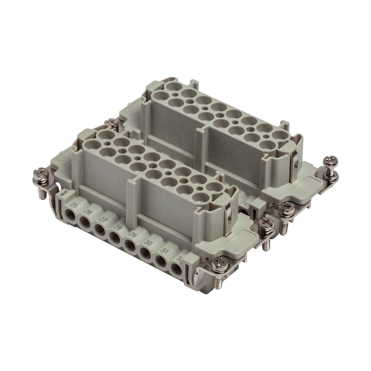 Female Insert, Screw Terminals