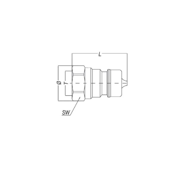 Hydraulic Plug ISO A