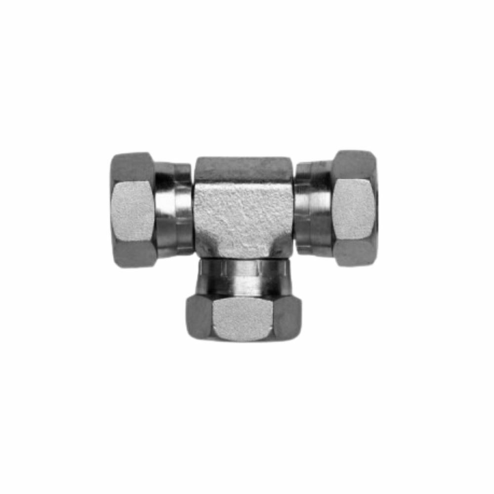 BSPP Swivel Female Equal Tee