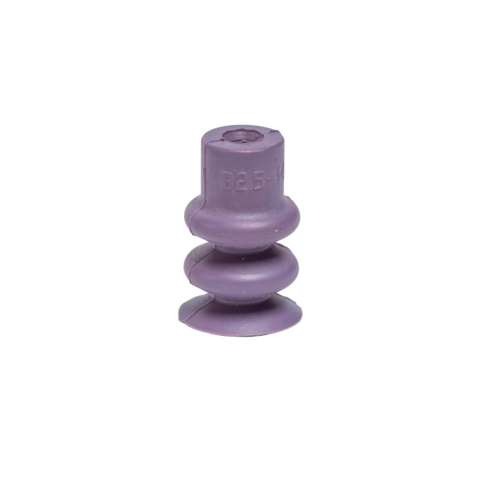 2.5 Bellow Vacuum Cups Ø7-Ø25 (High Temp Non Marking) Coval Compatible