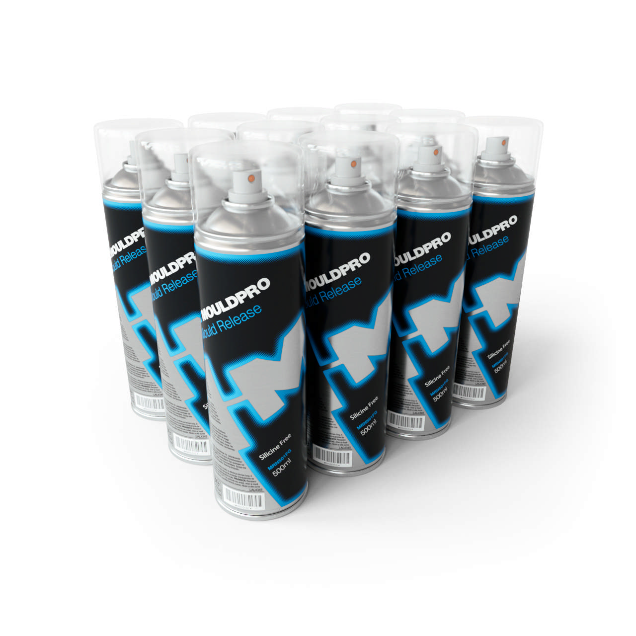 Mould Release Silicon Free Food Grade - Case of 12 cans